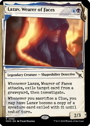Lazav, Wearer of Faces 0366 (Showcase)